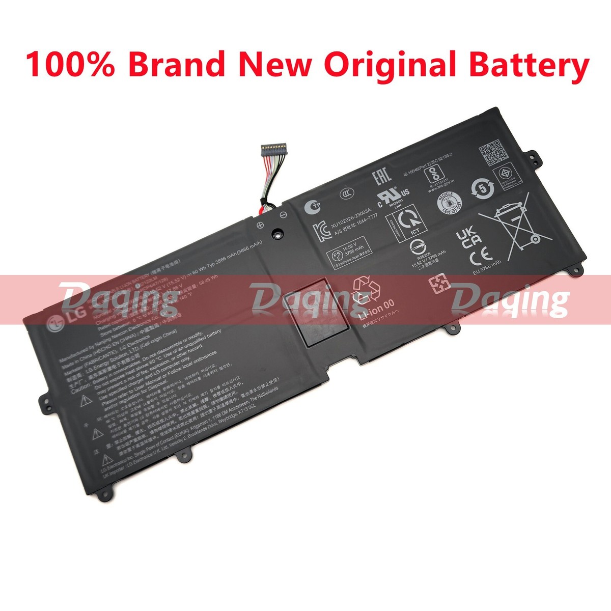 New Original LB2122LM 60Wh OEM Battery for LG 15Z90ST 15ZB90ST