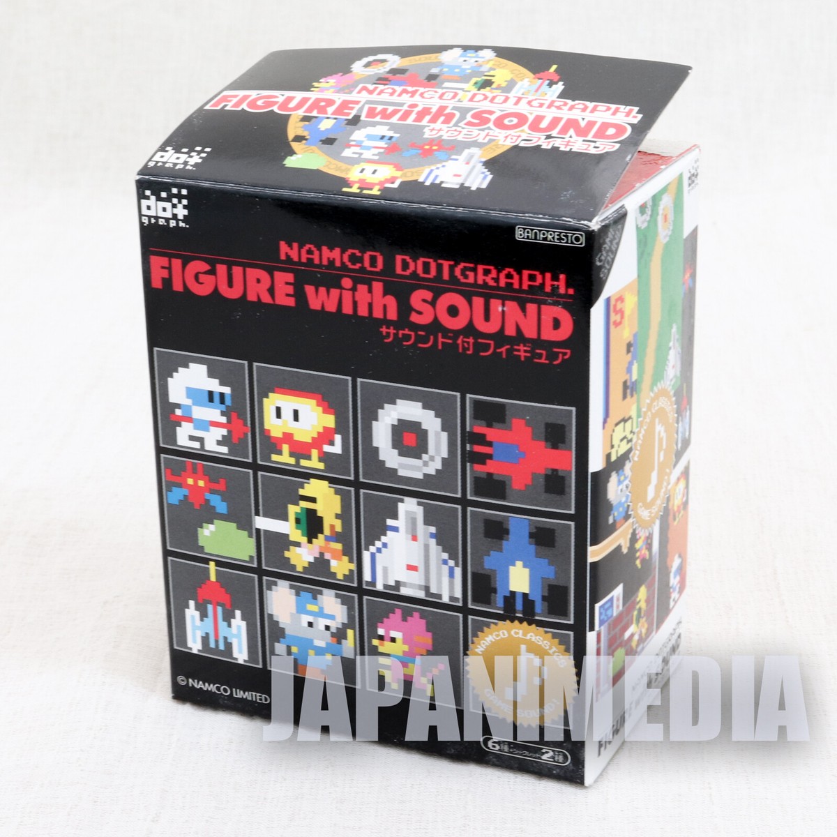 その他 NAMCO DOTGRAPH. FIGURE with SOUND Namco Bandai Banpresto Dot Graph Figures w/ Sound Case of 12
