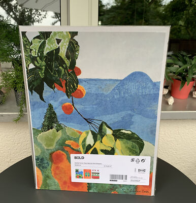 Ikea , wandbild 3er Set Posterbild ,Wald/Natur 30cm.x 40cm. mehrFarbig