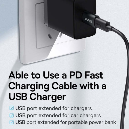 Baseus ZJJQ000101 Ingenuity Series USB 3.1 Male to USB-C / Type-C Female Mini OT - Picture 5 of 9