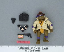 Don the Undercover Turtle 100% Complete TMNT Playmates 1990 Vintage Figure