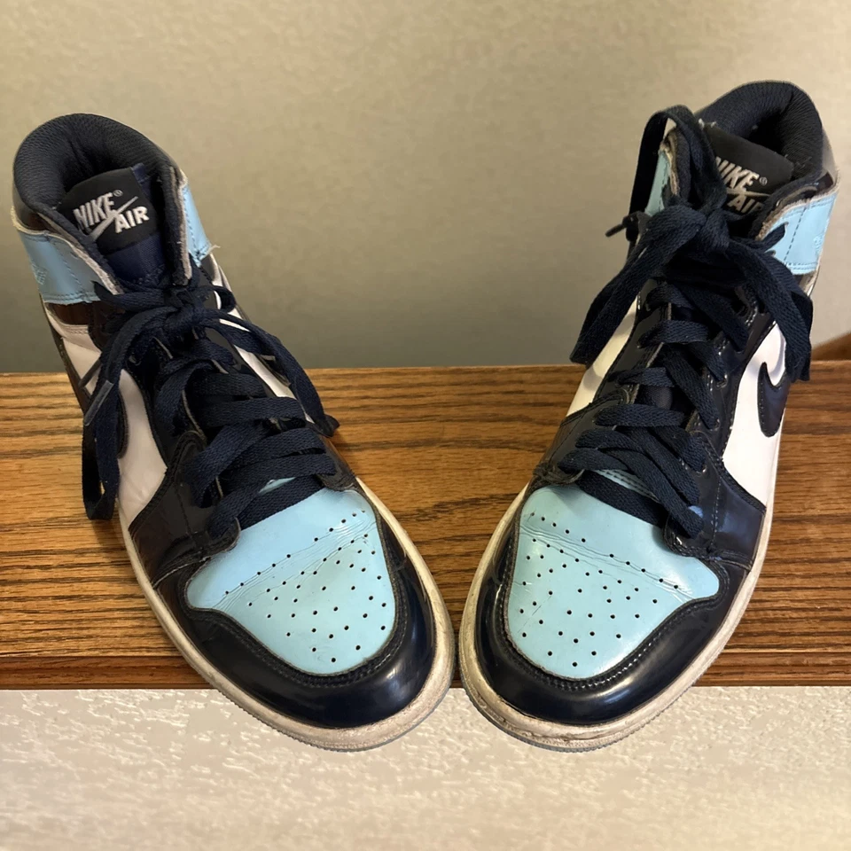 Mujer Talla 8 - Air Jordan 1 Retro OG Alto Azul Chill W Foto 2 de 4