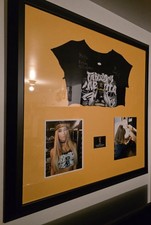 WWE CARMELLA RING WORN SIGNED WRESTLING SHIRT- w/JSA And Proof! Custom FRAMED!!