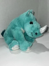 Fiesta Toys Cotton Candy Cuties Ultra Plush Blue Rhino 10 inch Stuffed Animal