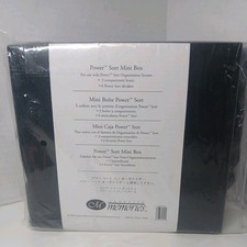 Creative Memories Power Sort Box 3 Compartments Boxes /6 Dividers NOS 2004