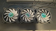 Musetex 120mm RGB case fans 3 pack FANS ONLY AS IS