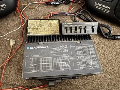 BLAUPUNKT BQA80 Amplifier BEQ-MS Equalizer BEQ-MS Connection Box Car Auto
