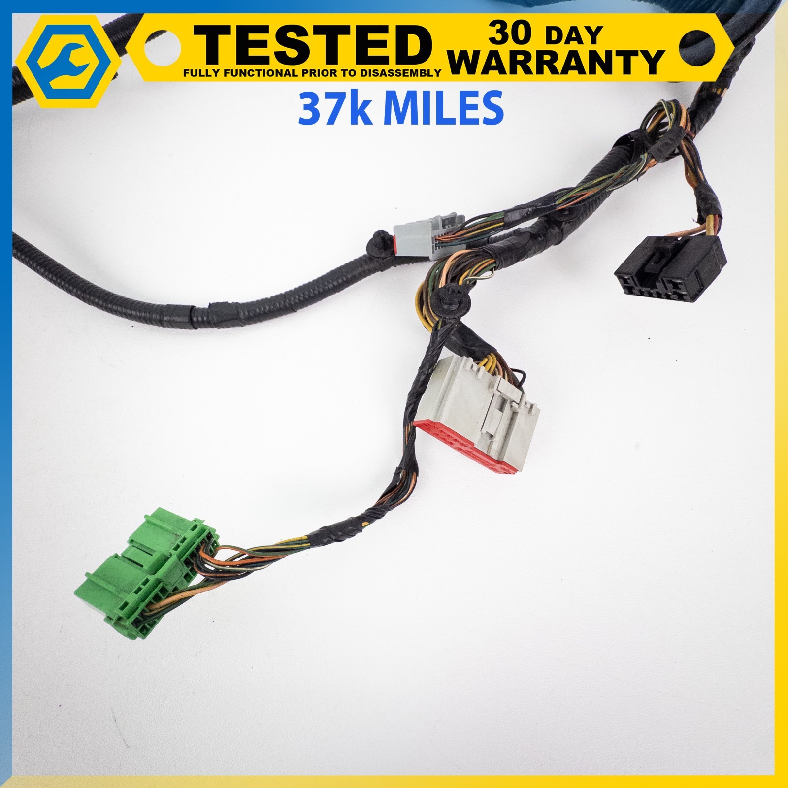05-12 ASTON MARTIN DB9 FRONT LEFT DRIVER SIDE DOOR WIRE HARNESS OEM