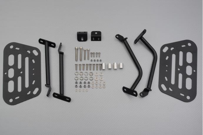 Porte bagage latéral VOYAGER+ haut de gamme pour Suzuki GSXS 1000 WEK0