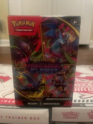 Pokémon TCG Mega Evolution Phantasmal Flames Booster Bundle (ME02) - Factory Sealed