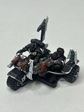 Warhammer 40k Dark Angels Ravenwing Assault Bike Golden Demon Pro Painted GW OOP
