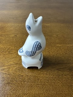 Vintage Currier and Ives Ceramic Pie Bird