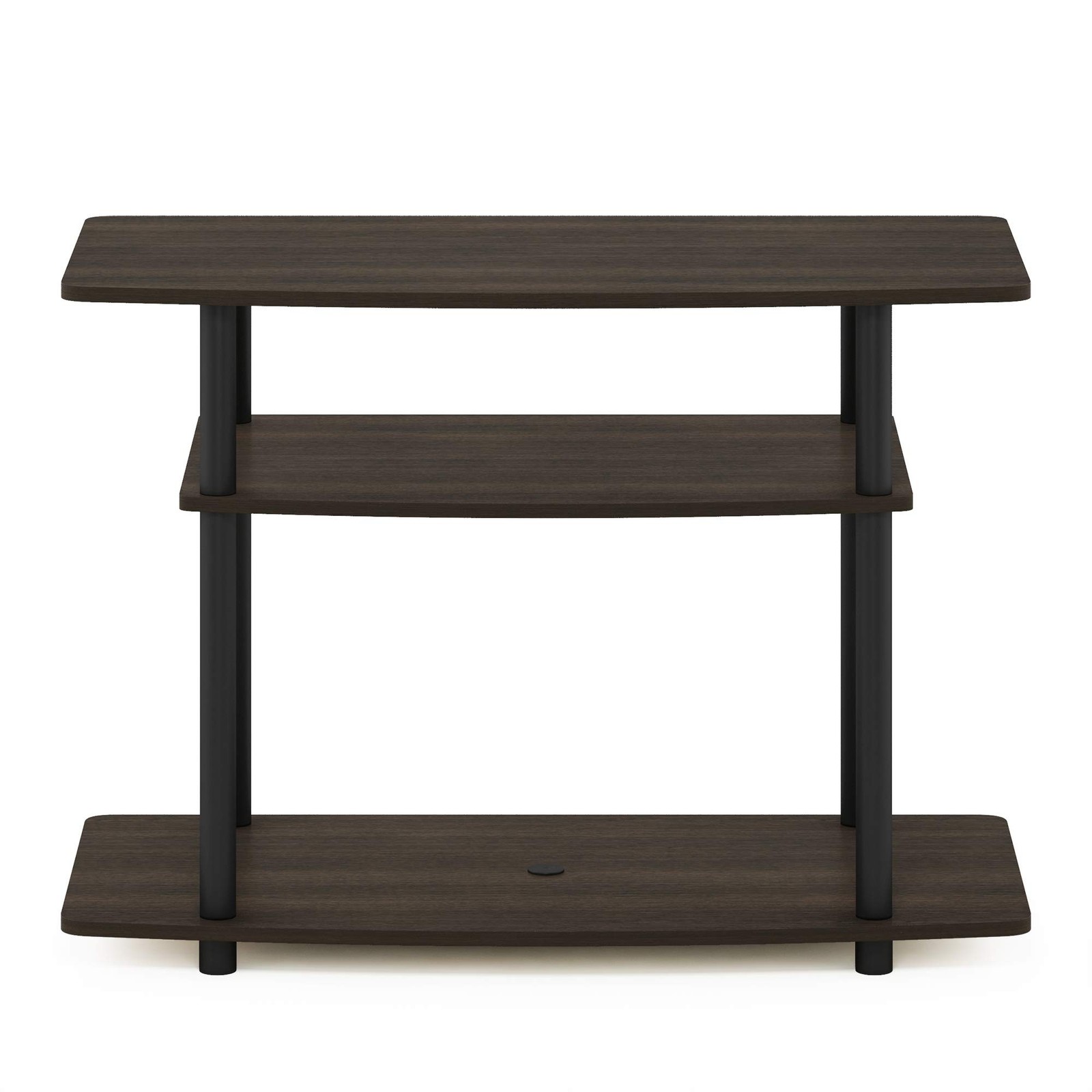 Furinno Turn-N-Tube No Tools 3-Tier Entertainment Center TV Stand for TV up t...