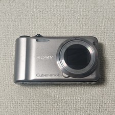 Sony Cyber-Shot DSC-H55 14.1MP 10x Optical Zoom 25mm Wide OIS Camera silver