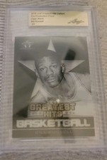 2018 Leaf Greatest Hits Bill Russell Pre-Production Proof 1/1 Clear Black