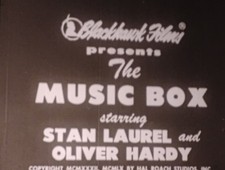 Laurel And Hardy The Music Box 1933, B W 1200ft Reel 16mm