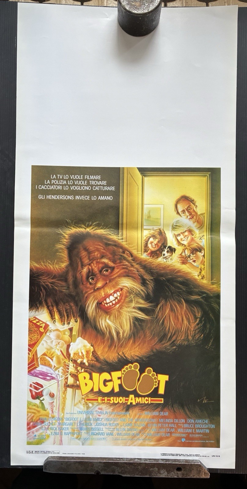 Locandina di Bigfoot e i suoi amici (1987)