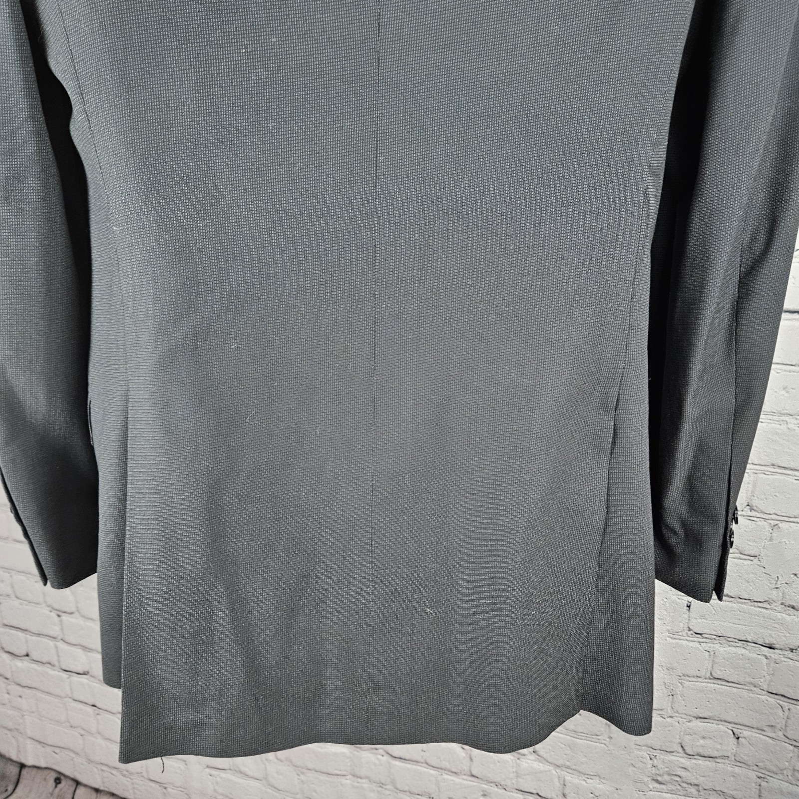 Marc Ecko Black Multitask 2 Button Double Vented … - image 12