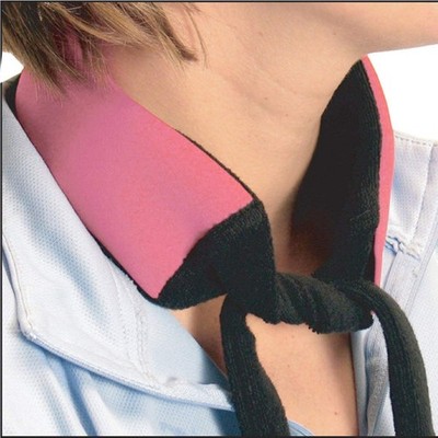 ICY-COOLS Cooling Bandana with Reusable Ice Pack 1 Count (Pack of 1), Pink