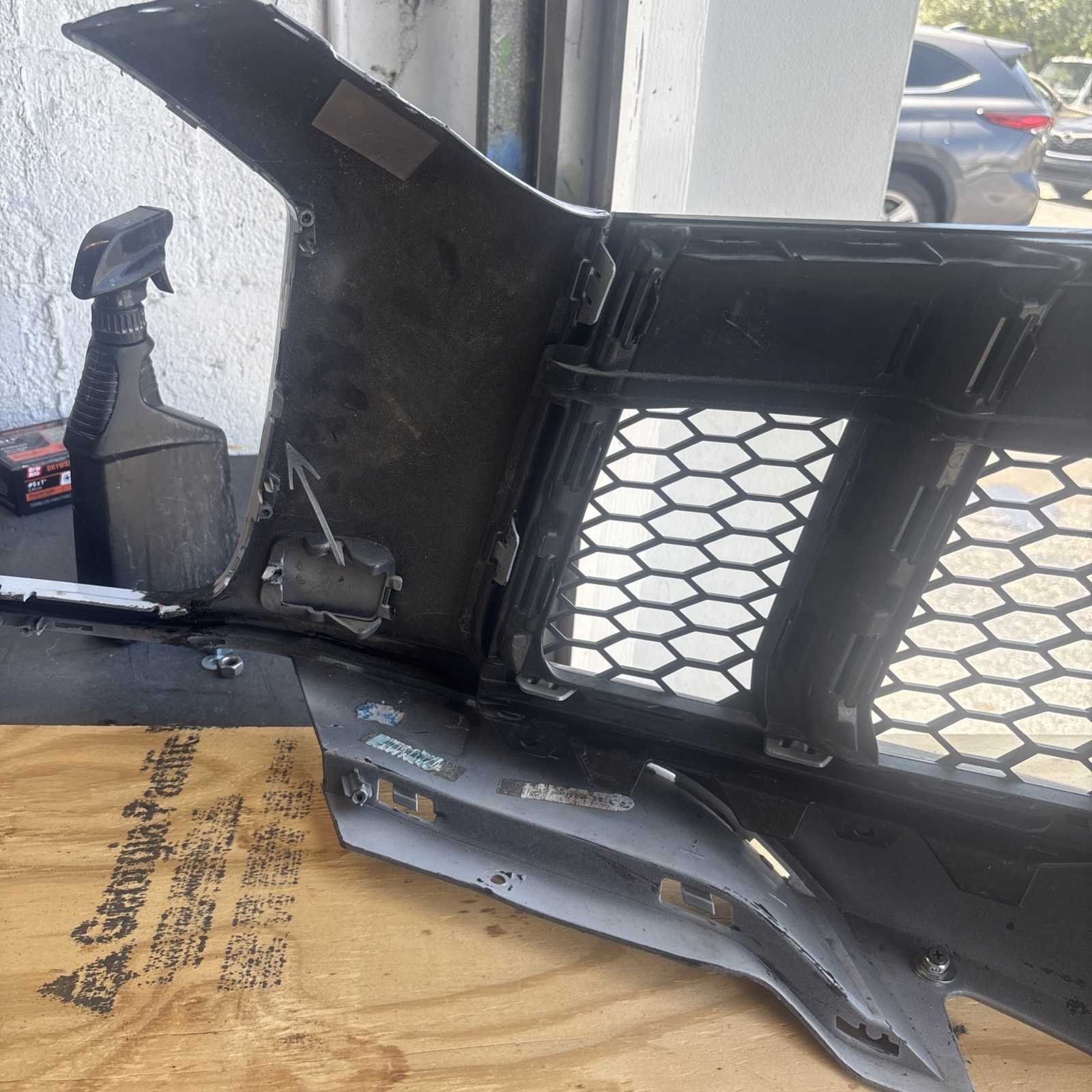 2015-19 Audi R8 Front Bumper Skin Cover 4S0807437B #2410