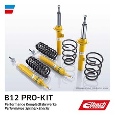 Fahrwerkssatz Federn/Dämpfer EIBACH B12 Pro-Kit E90-79-004-05-22 für SKODA 1Z5 2