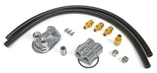 Trans-dapt 1650 90-deg Bypass Cast Aluminum Oil Filter Relocation Kit Trans-dapt 1650 90-deg Bypass Cast Aluminum Oil Filter Relocation Kit
