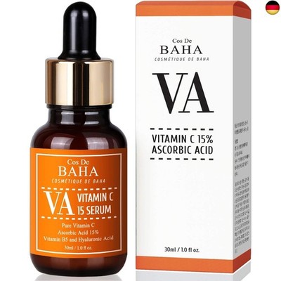 Vitamin C Serum 30ml Ascorbinsäure 15% + Vitamin B5 - Koreanische Hautpflege 