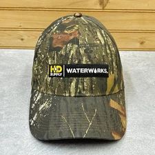 HD Supply Waterworks Hat Men's Adjustable Camo Outdoor Work Cap