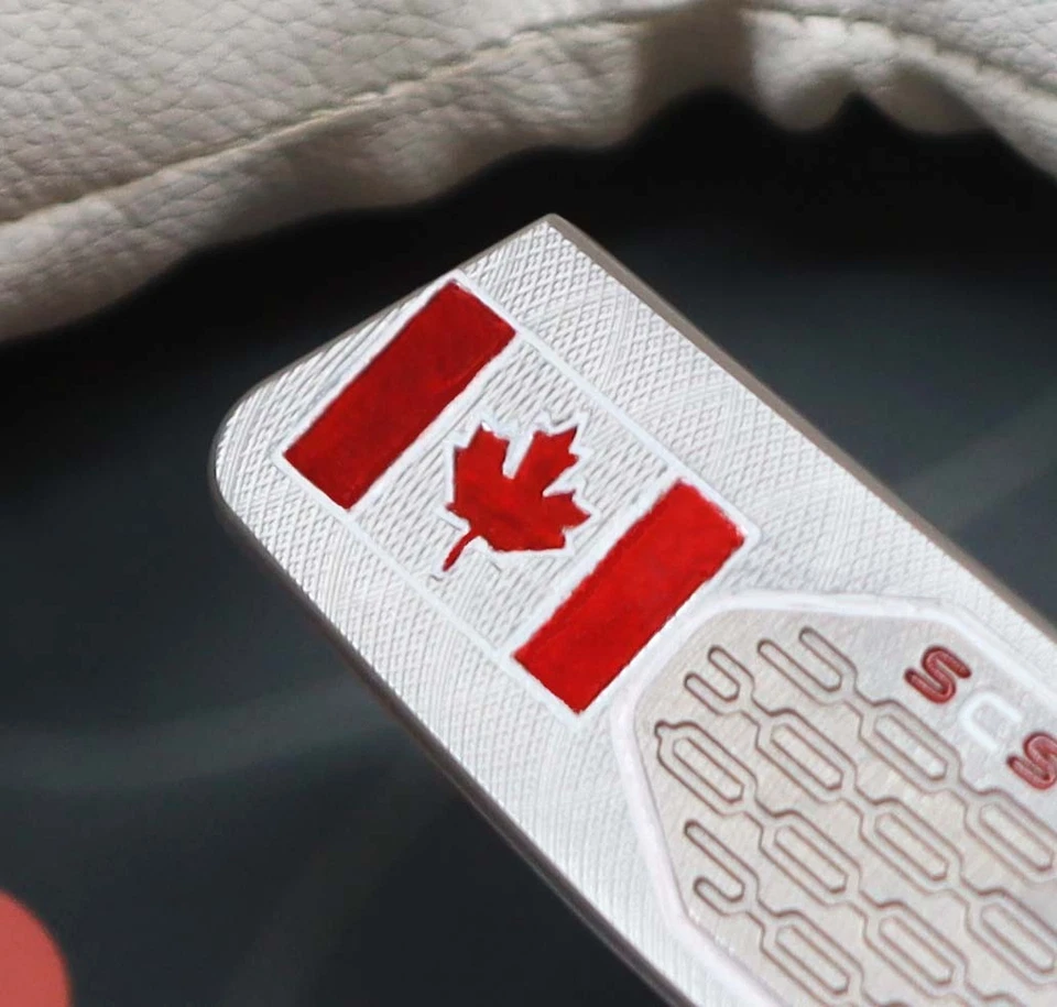 2025 Scotty Cameron Squareback2 Studio Style Custom Putter Canada Flag Edition - Image 2 of 4