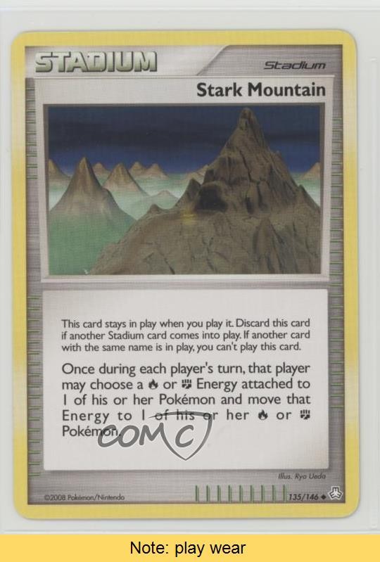 Stark Mountain Pokémon Diamond & Pearl Legends Awakened #135 2008 READ 2f4