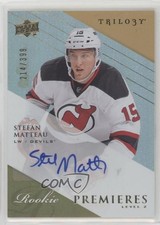 2013 Upper Deck Trilogy Rookie Premieres Level 2 214/399 Stefan Matteau Auto 2o7