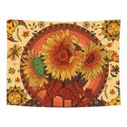  Mandala Tapisserie Sonnenblume Tapisserie Hintergrund Wand Hanging Wandteppich