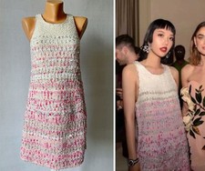 Chanel Thick Dress fits S/M (FR34) A-line Tweed Mini Sleeveless