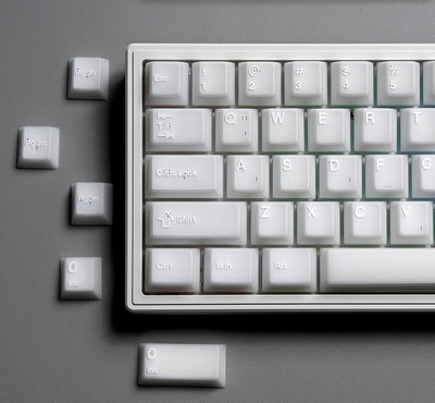 White Jade keycap 121-key Double Shot pbt keycaps Translucent keycaps Ceramic Ch