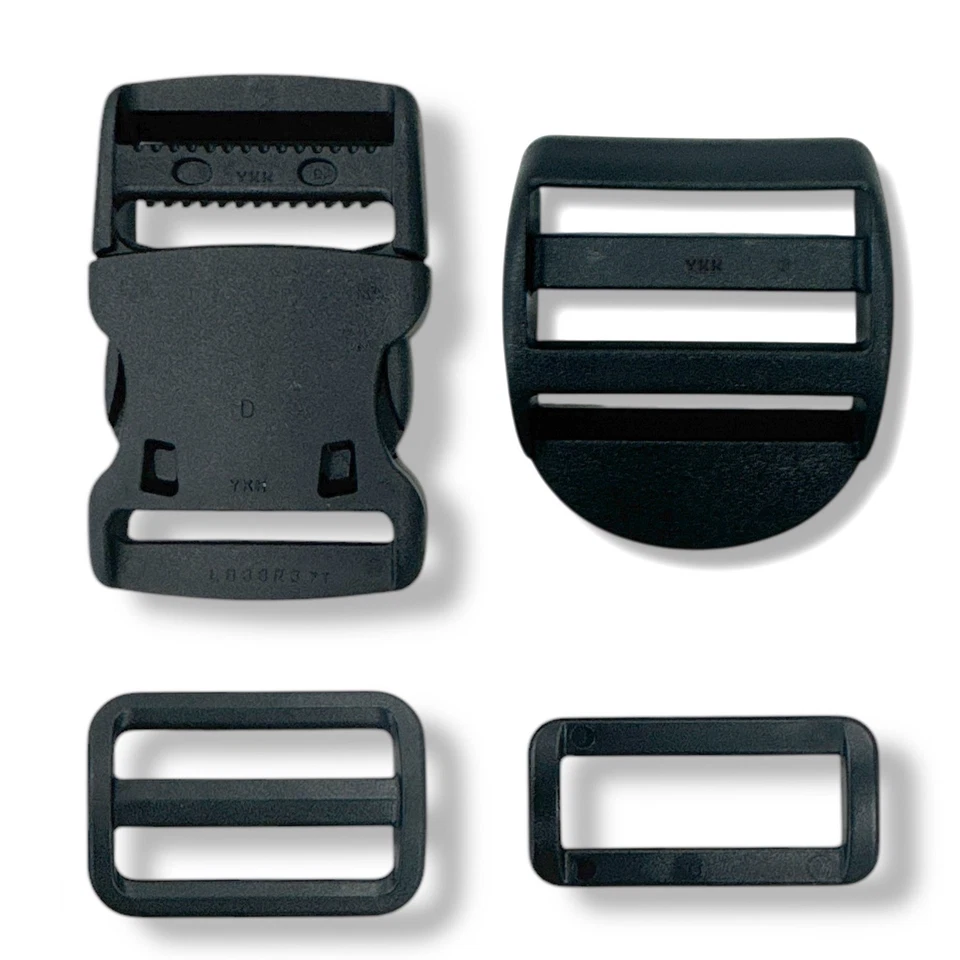 YKK Steckschnallen Vierkantringe Leiterschnallen Taschenzubehör