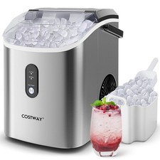 Nugget Countertop Ice Maker w/ Soft Chewable Pellet Ice Ready in 6 Mins