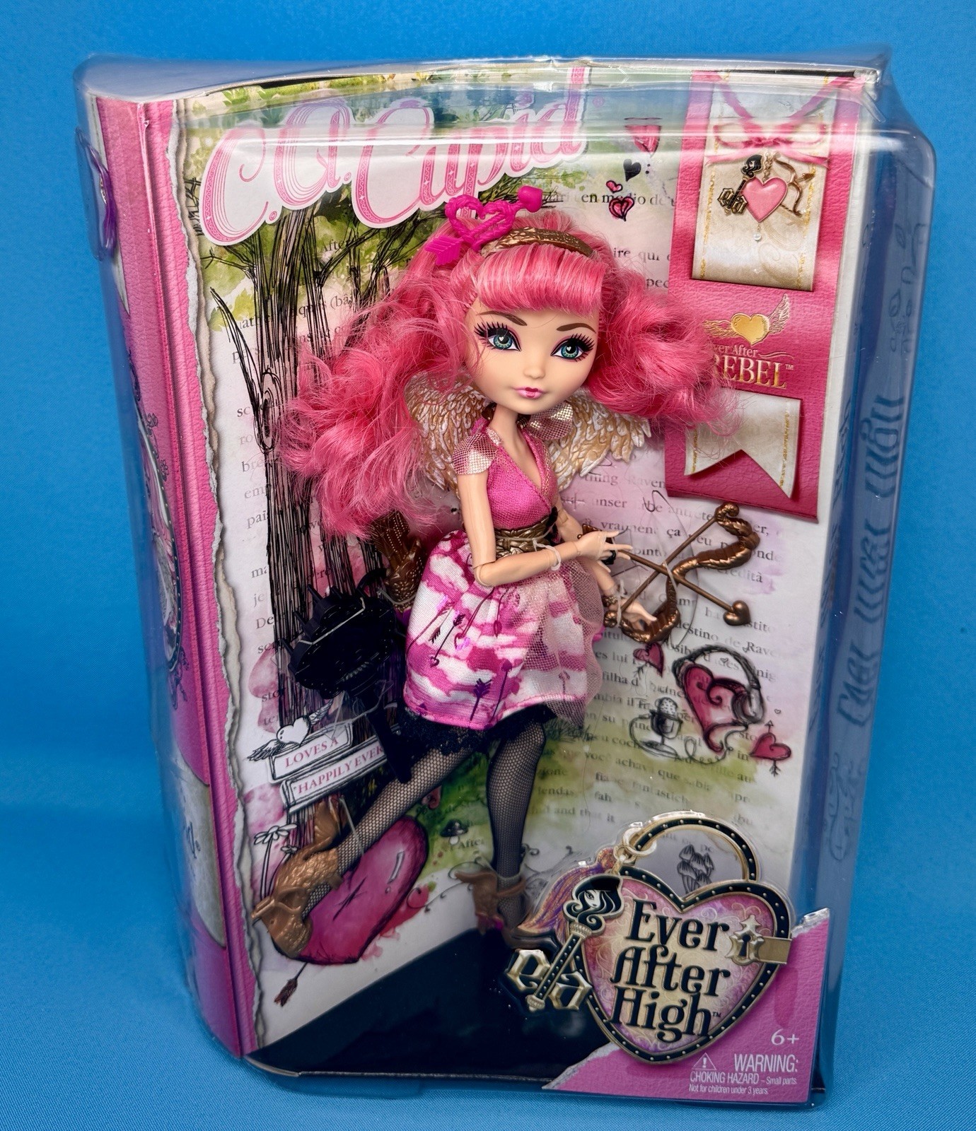 RARE 1st Edition 2013 Ever After High Rebel Doll C.A.Cupid E