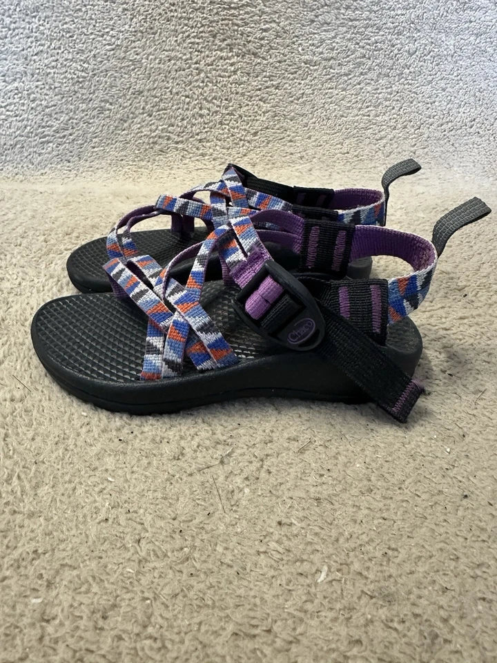 Sandalia Chaco ZX1 EcoTread Multicolor Juvenil Zapato Acuático Senderismo Niñas Talla 11C Foto 3 de 4