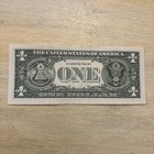 Trinary Fancy Serial Number One Dollar Bill, Uncirculated I 32331132 C 2021 — photo 4