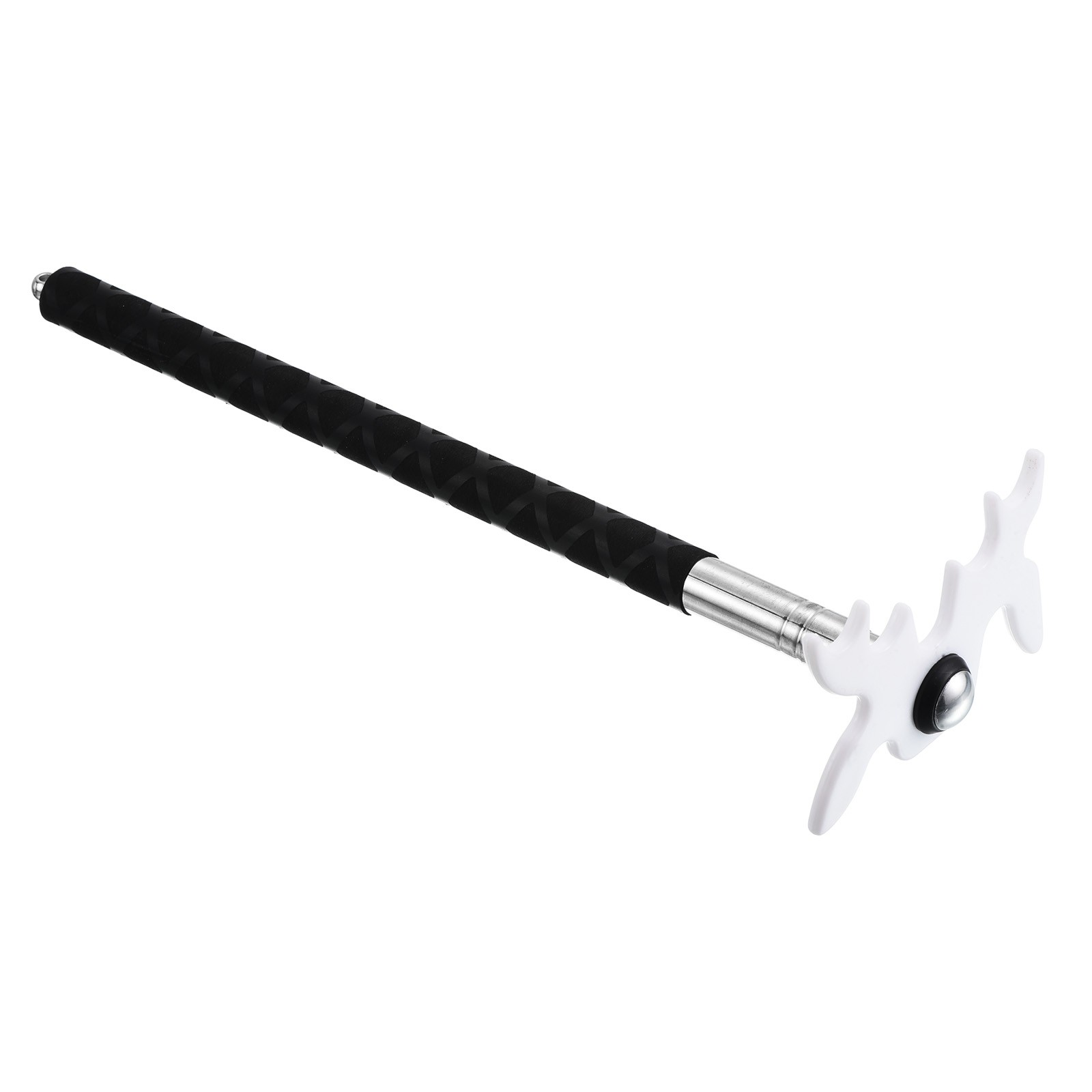 Silicone Retractable Billiard Pool Cue Stick Bridge with Bridge Head White