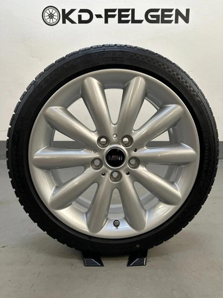 Original Mini F55 F56 F57 17 Zoll Winterräder Cosmos Spoke 499 One Cooper SE RDK - Bild 3 von 4