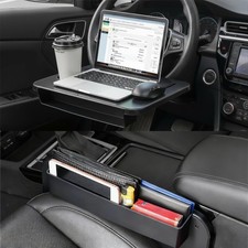 2 In 1 Steering Wheel Desk, Universal Steering Wheel Tray Table With Seat Gap...