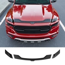 For 2019-2026 Dodge Ram 1500 Hood Protector Bugflector Bug Shield Abs Deflector