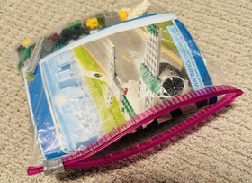 LEGO CITY: Airport Cargo Plane (60101) and set (60100).  All pieces indued. 