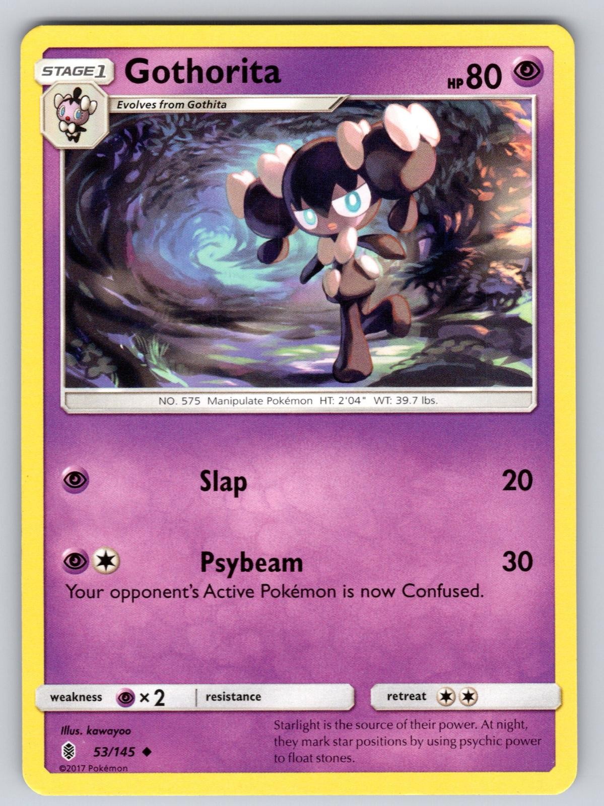 Gothorita 53/145 Uncommon Guardians Rising Lightly Played