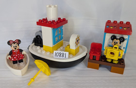 LEGO DUPLO 10881 MICKEY'S BOAT & 10597 MICKEY'S CLUBHOUSE BIRTHDAY PARADE(47/5)