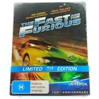 The Fast and the Furious - Blu-ray - Steelbook - Limited Edition - New Sealed