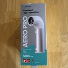 Aecooly Aero Pro Handheld High-Speed Fan Rechargeable LED Display Silver 6 — photo 1