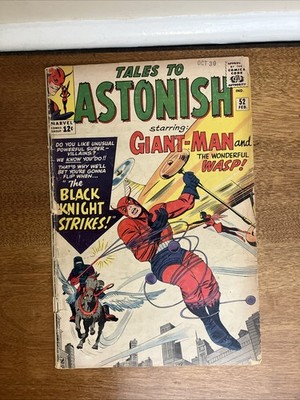 Tales to Astonish #52 MARVEL 1964 GIANT-MAN  & 1st BLACK KNIGHT Low Grade