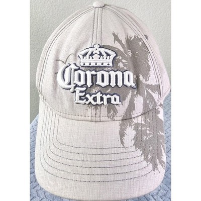 Corona Extra Hat Adjustable Strapback Embroidered Palm Tree Ball Cap Hat